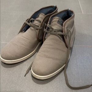 Feragamo World Tan Desert Sneakers